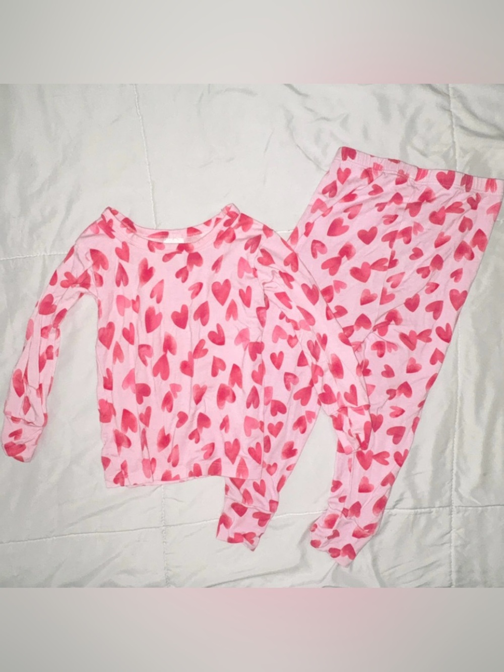 GERBER HEARTS 2 PIECE PAJAMAS